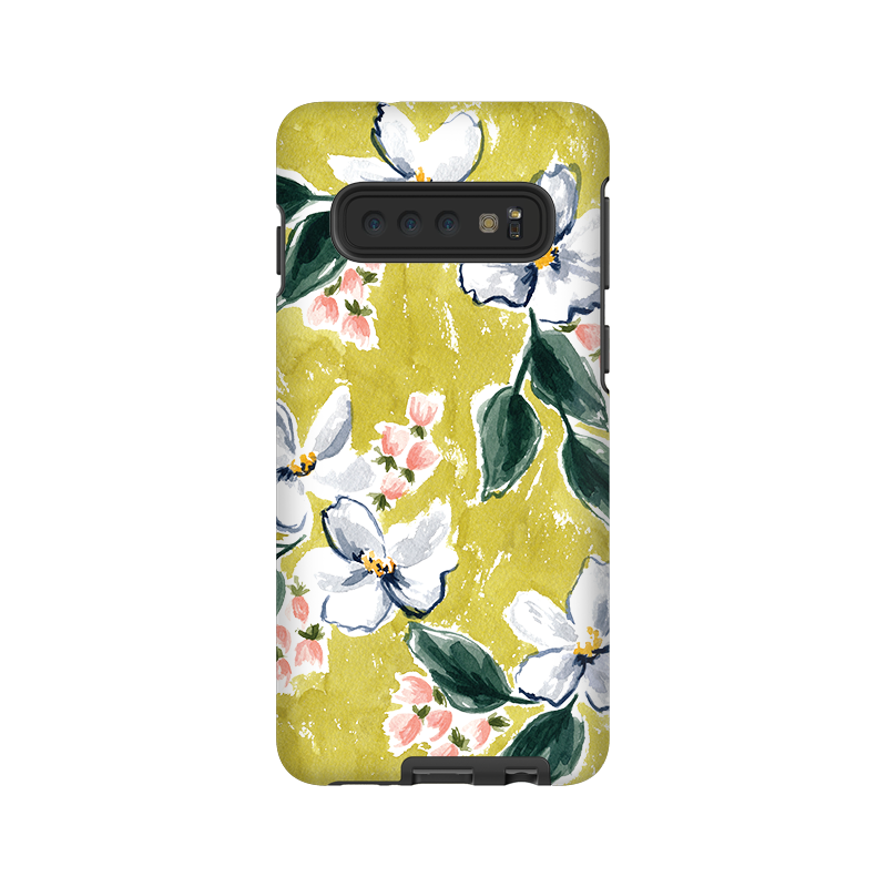 Samsung Galaxy case in chartreuse