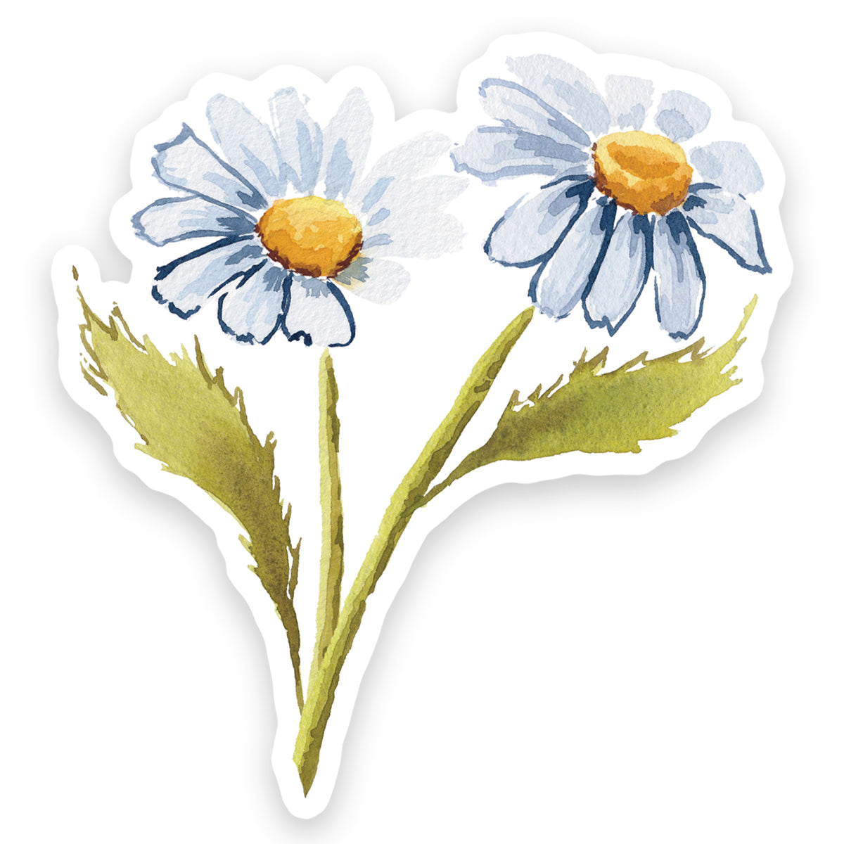 daisies sticker