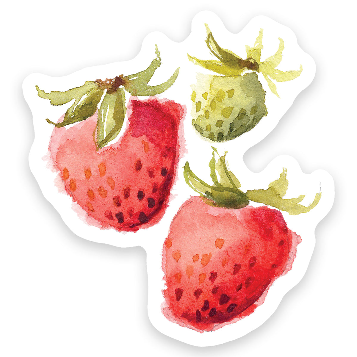 strawberries sticker