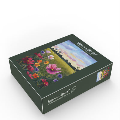field of cosmos jigsaw puzzle
