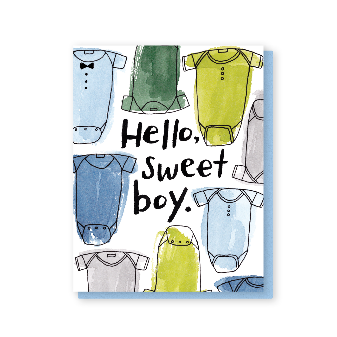 hello sweet boy card