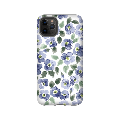 iPhone case in violets
